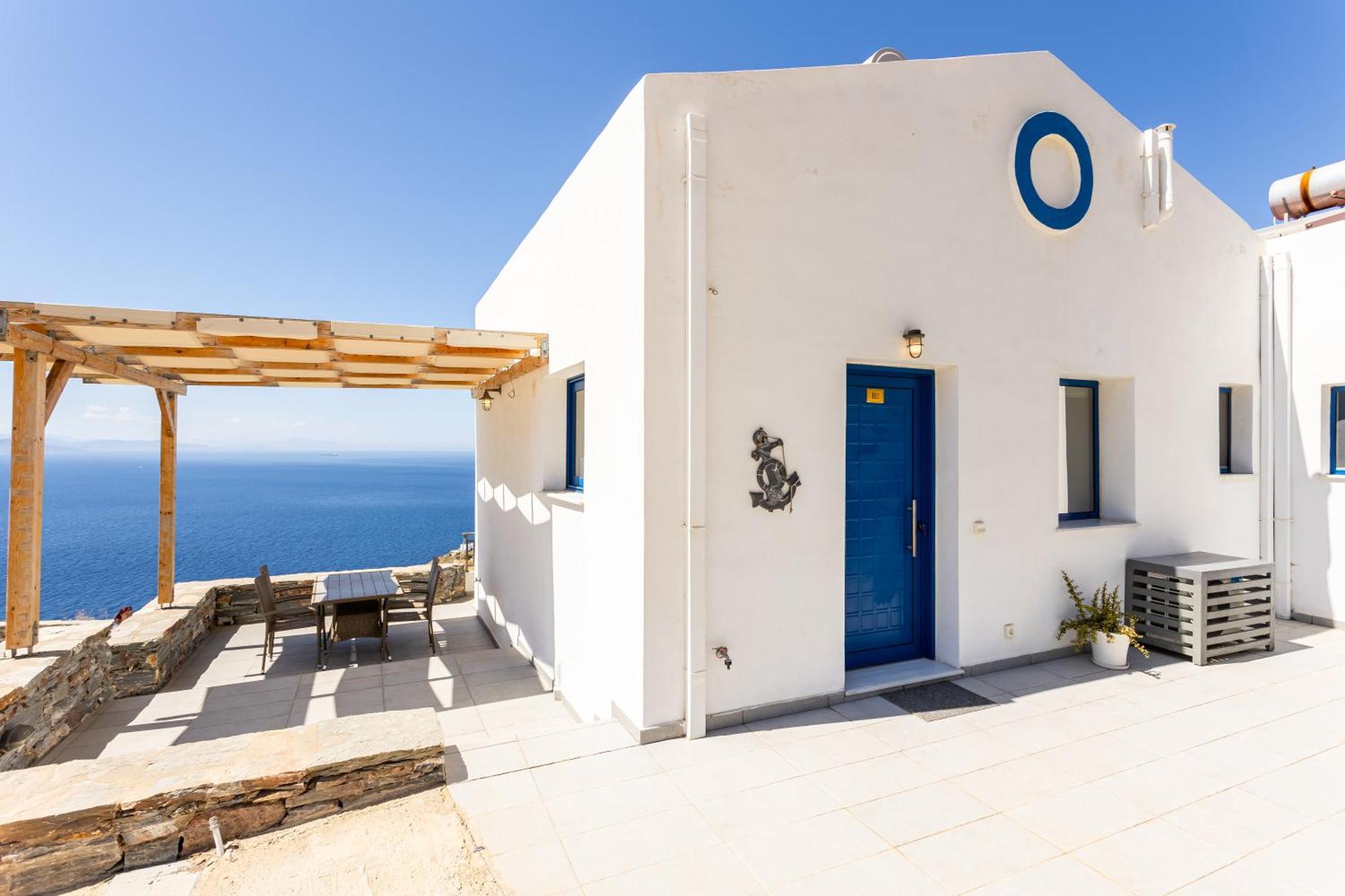 Live In Blue - Kea'S Myriad Shades Korissia  Exterior foto