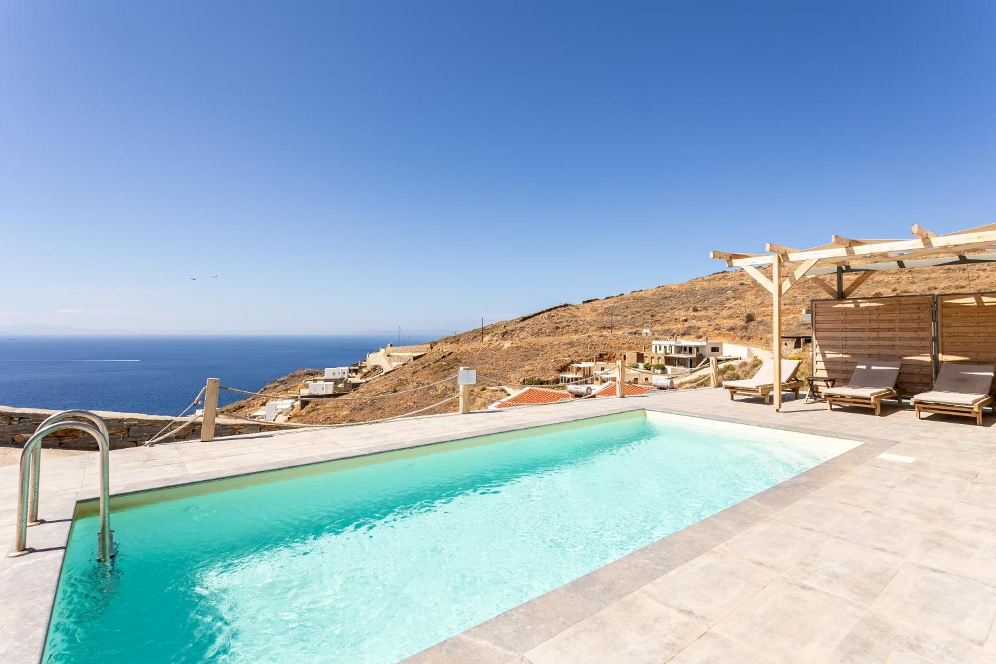 Live In Blue - Kea'S Myriad Shades Korissia  Exterior foto