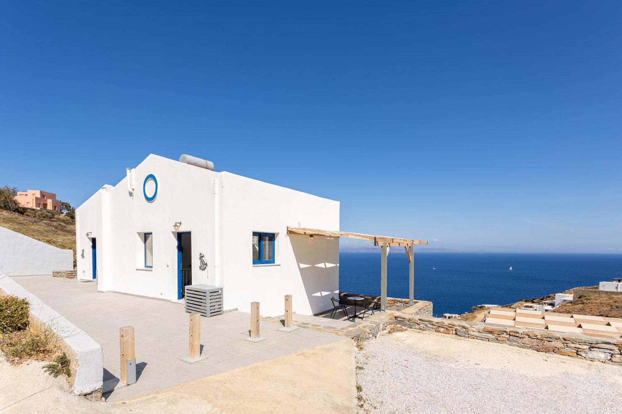 Live In Blue - Kea'S Myriad Shades Korissia  Exterior foto