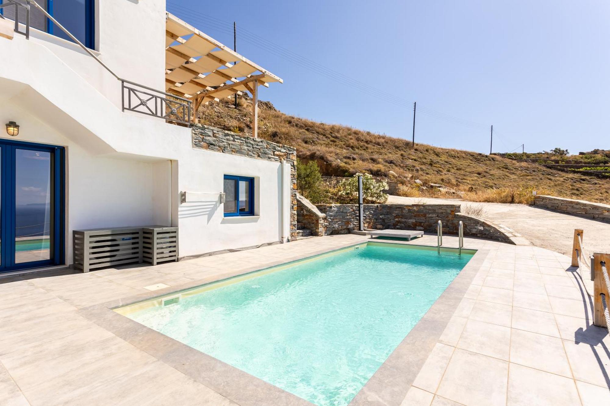 Live In Blue - Kea'S Myriad Shades Korissia  Exterior foto