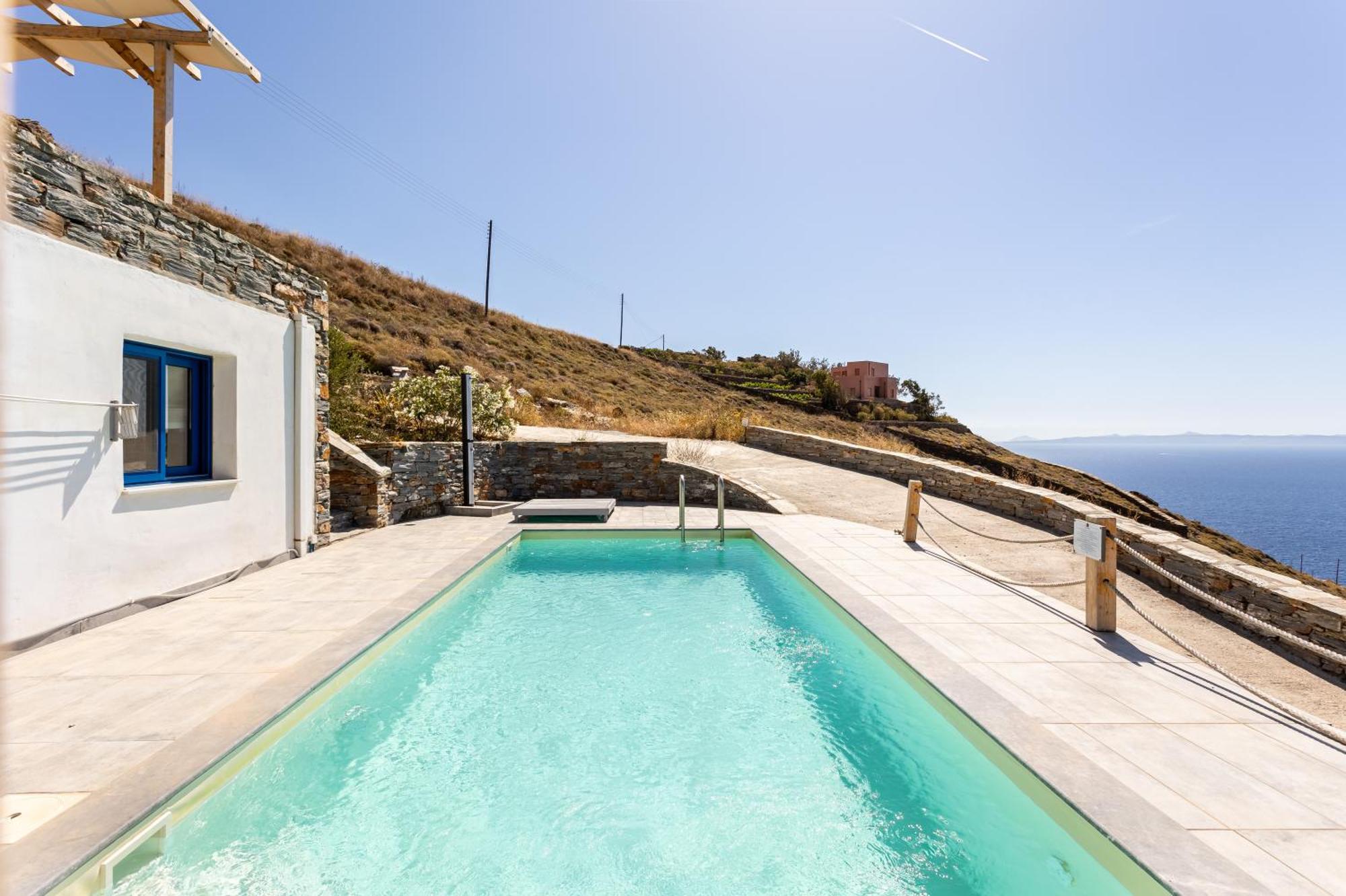 Live In Blue - Kea'S Myriad Shades Korissia  Exterior foto